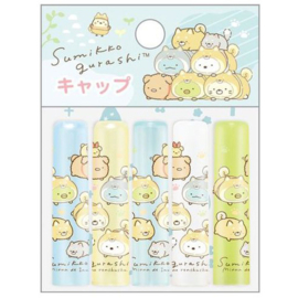 Pencil caps Sumikkogurashi playing with a Puppy - pick your favorite