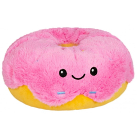 Squishable Snugglemi Snackers Pink Donut knuffel • 16,5 cm •