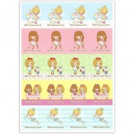 Sticker sheet Miki's Fairies World & Fairy Tale