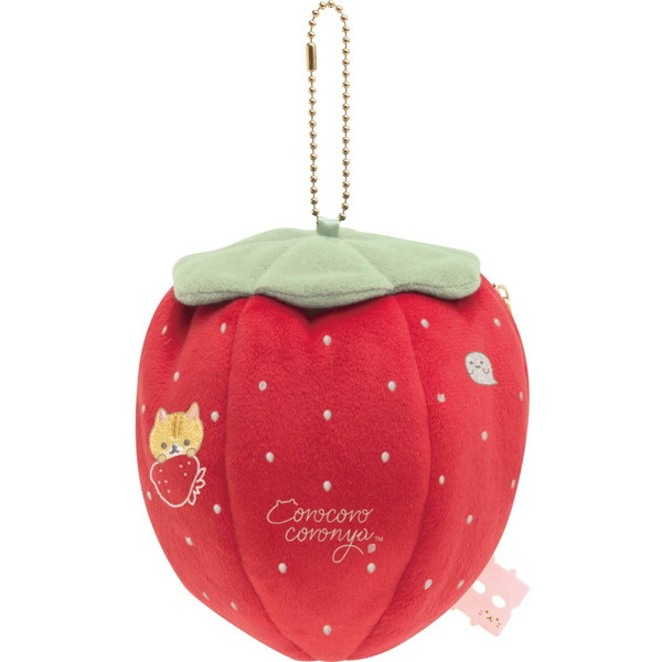 Corocoro Coronya Strawberry plush etuitje