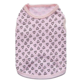 DROOLINGDOG fashion hondenshirt | lichtroze |   L