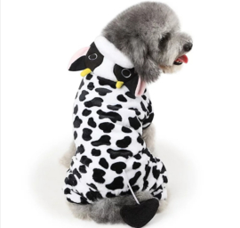 Koeienpak hond, onesie | XS