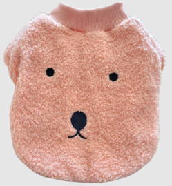 Hondentrui fleece Pink Bear | Oudroze |S,M,XL