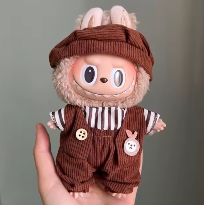 Labubu kleding "Little Brownie"