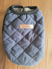 XS: Borstomvang 30cm, ruglengte 18.5cm