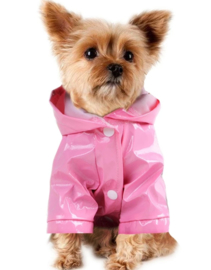 Regenjas hond roze | XL