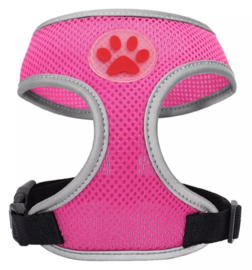 Hondenharnas reflecterend Sportive Paw | Roze | S, L