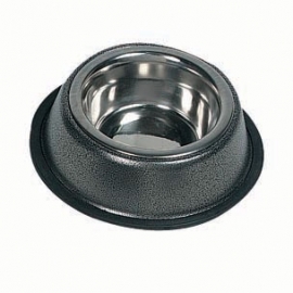 RVS voerbak matt | 19cm