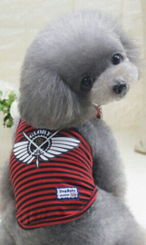 DOGBABY honden shirt "GLORY"| rood | XS