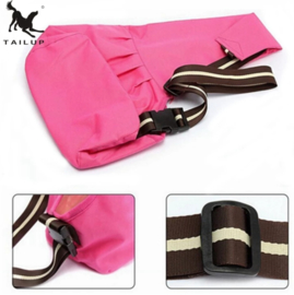 TAILUP honden draagzak / buikdrager / sling | Roze