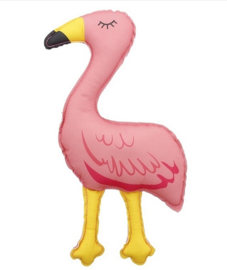 Drijvend hondenspeelgoed met geluid | Flamingo 33cm