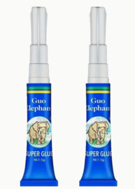 Aquariumlijm 2 stuks