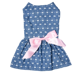 Hondenjurkje "pink ribbon" |M, L