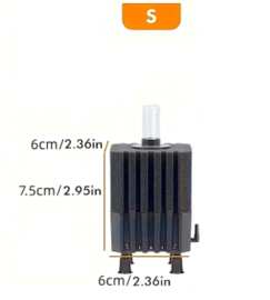 Biochemisch sponsfilter / garnalen filter | maat S, L