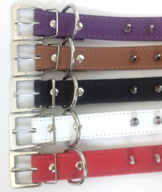 A01 - Honden halsband met spikes | 37 - 46cm