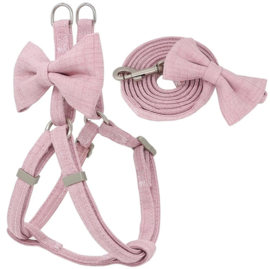 Puppytuigje "Baby Pink Bow" | M