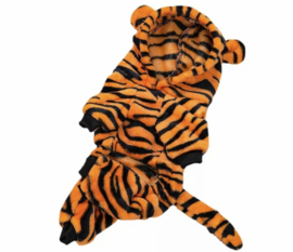 Honden kostuum tijger / onesie / pyjama | XS,M,L,XL
