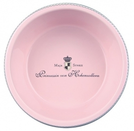 Dog Princess Keramische voerbak roze | 12 cm