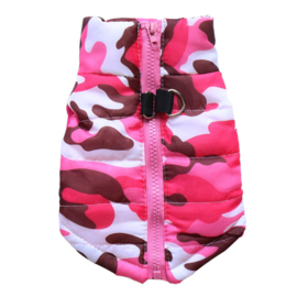 Camouflage bodywarmer | roze |, XL