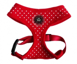 Soft tuigje met dots | rood | M