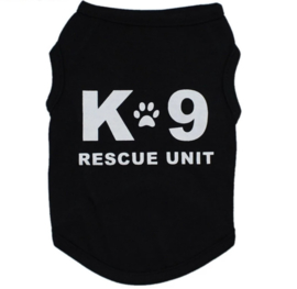 Hondenshirt K-9| Zwart | XS