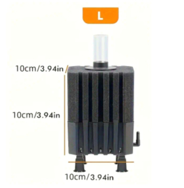 Biochemisch sponsfilter / garnalen filter | maat S, L