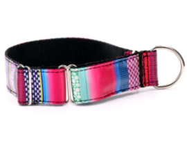 Martingale halsband windhond Mozaika | |Roze