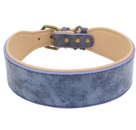 Leren honden halsband  | 65cm