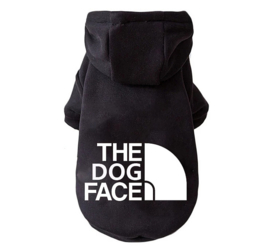 Hondentrui "THE DOG FACE " zwart |S, M, L