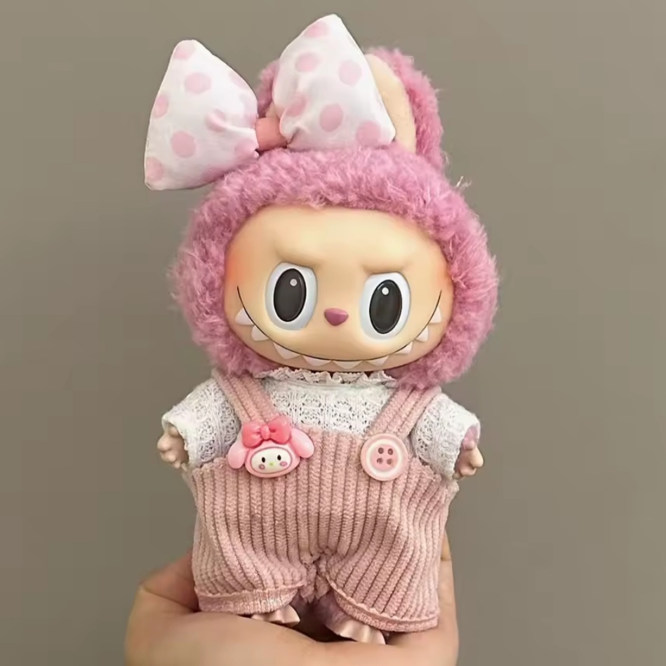 Labubu kleding roze "Sweet"