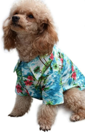 Hondenshirt overhemd Hawai