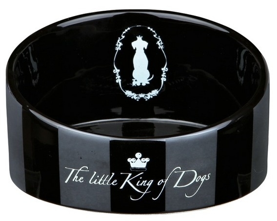 Keramische voerbak King of Dogs | 14, 18cm