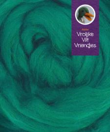 Lontwol merino groen jade