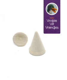 Houten hoed