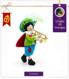 Muziekpiet Schuiftrompet