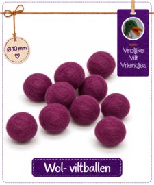 Wolbal roodpaars