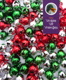 Belletjes kerstkleuren