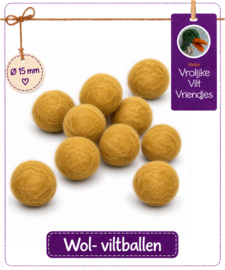 Wolbal zonnegeel