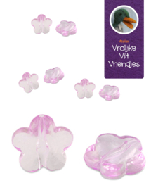 Bloem kralen in sorteerdoos