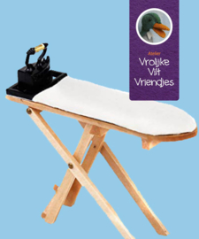 Strijkplank met strijkijzer