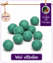 Wolbal groen 10mm