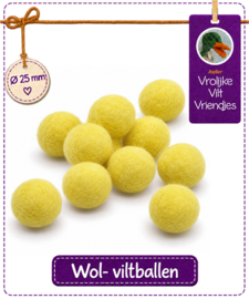Wol- viltballen 2.5 cm
