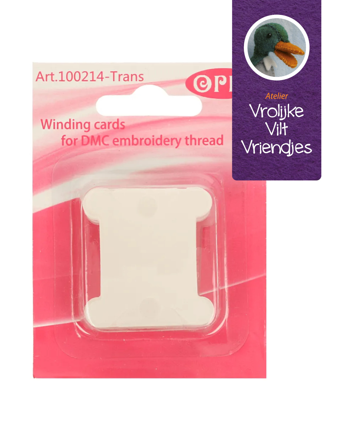 Plastic wikkelkaartjes