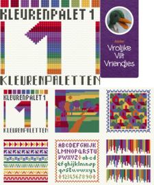 Kleurenpalet 1 xxtreads