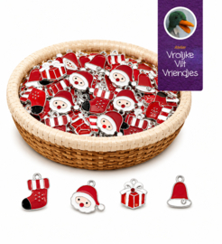 Bedels Kerst zilverkleur