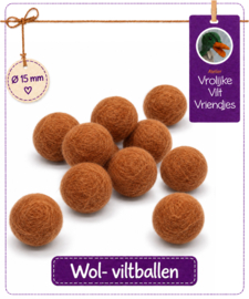 Wolbal bruin