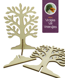 Houten boom 13 cm