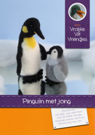 Pinguin en jong