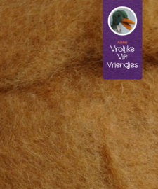 Kaardvlies wol cinnamon