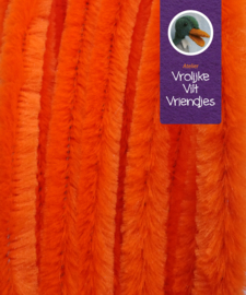 Chenilledraad oranje 